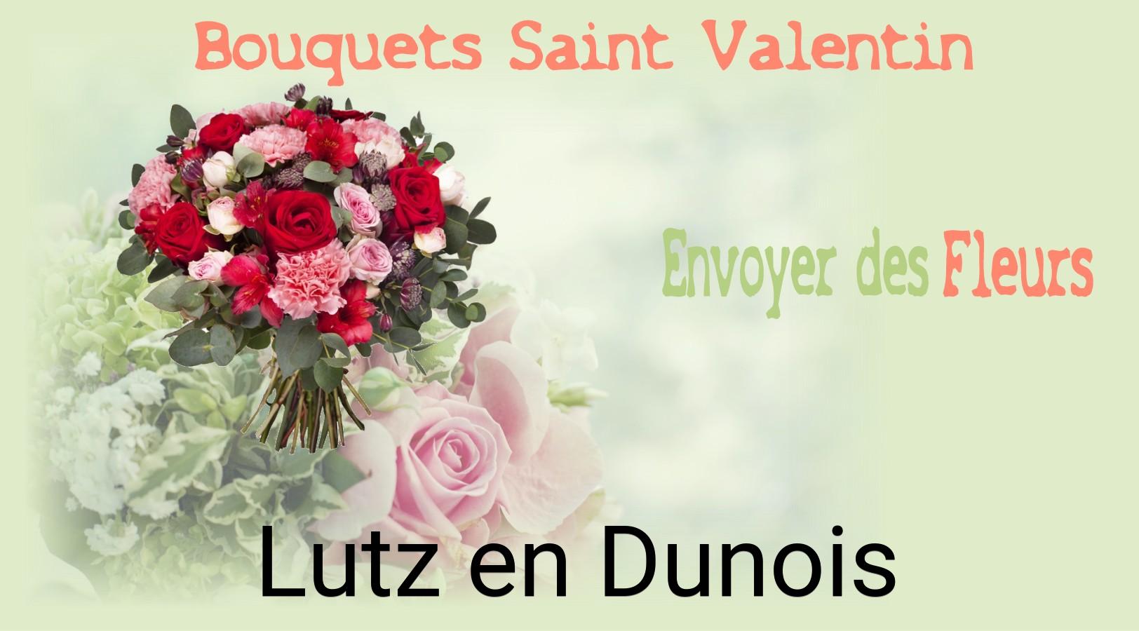 Roses de Saint-Valentin livrées à Lutz-en-Dunois